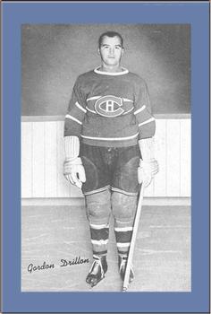 1934-43 Bee Hive Hockey Photos (Group 1) #NNO Gordon Drillon Front