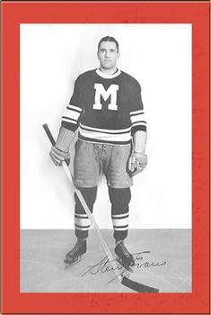1934-43 Bee Hive Hockey Photos (Group 1) #NNO Stewart Evans Front