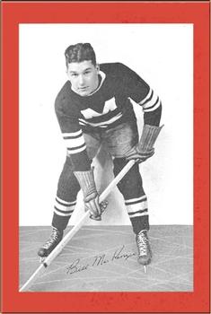 1934-43 Bee Hive Hockey Photos (Group 1) #NNO Bill MacKenzie Front