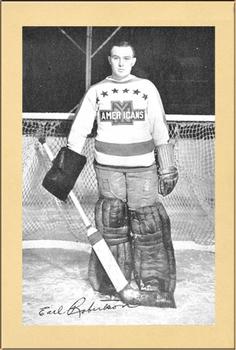 1934-43 Bee Hive Hockey Photos (Group 1) #NNO Earl Robinson Front
