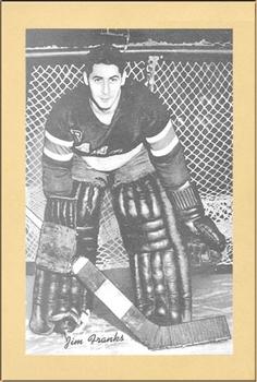 1934-43 Bee Hive Hockey Photos (Group 1) #NNO Jim Franks Front