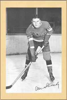 1934-43 Bee Hive Hockey Photos (Group 1) #NNO Alex Shibicky Front