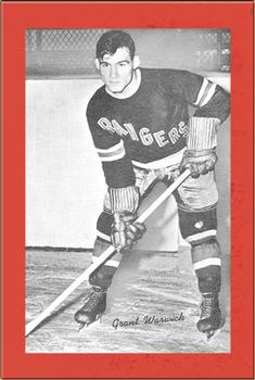 1934-43 Bee Hive Hockey Photos (Group 1) #NNO Grant Warwick Front