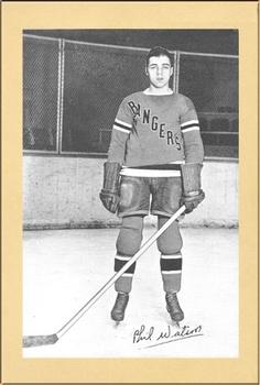 1934-43 Bee Hive Hockey Photos (Group 1) #NNO Phil Watson Front