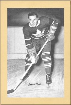 1934-43 Bee Hive Hockey Photos (Group 1) #NNO Lorne Carr Front
