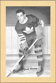 1934-43 Bee Hive Hockey Photos (Group 1) #NNO Jack Forsey Front