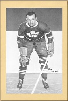 1934-43 Bee Hive Hockey Photos (Group 1) #NNO Bill Kendall Front