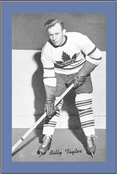 1934-43 Bee Hive Hockey Photos (Group 1) #NNO Billy Taylor Front