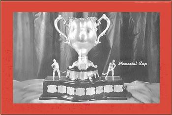 1934-43 Bee Hive Hockey Photos (Group 1) #NNO Memorial Cup Front