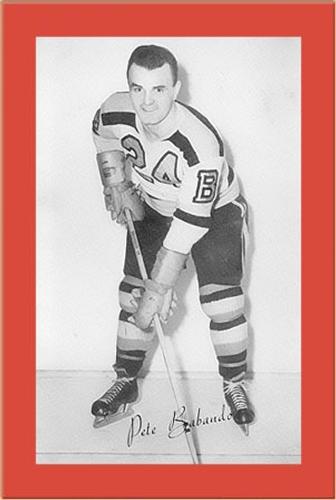 1944-64 Bee Hive Hockey Photos (Group 2) #NNO Pete Babando Front
