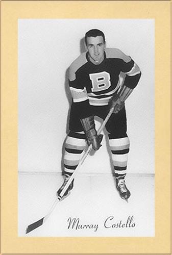 1944-64 Bee Hive Hockey Photos (Group 2) #NNO Murray Costello Front