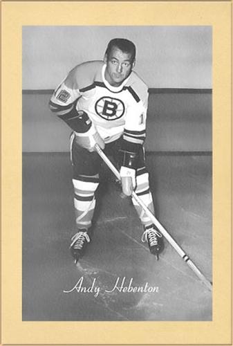 1944-64 Bee Hive Hockey Photos (Group 2) #NNO Andy Hebenton Front