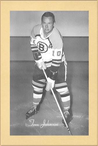1944-64 Bee Hive Hockey Photos (Group 2) #NNO Tom Johnson Front
