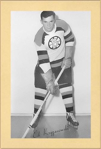 1944-64 Bee Hive Hockey Photos (Group 2) #NNO Ed Kryzanowski Front