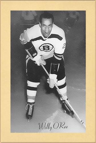 1944-64 Bee Hive Hockey Photos (Group 2) #NNO Willie O'Ree Front