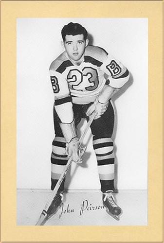 1944-64 Bee Hive Hockey Photos (Group 2) #NNO John Peirson Front