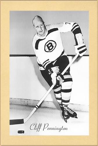 1944-64 Bee Hive Hockey Photos (Group 2) #NNO Cliff Pennington Front