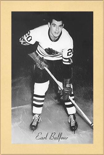 1944-64 Bee Hive Hockey Photos (Group 2) #NNO Earl Balfour Front