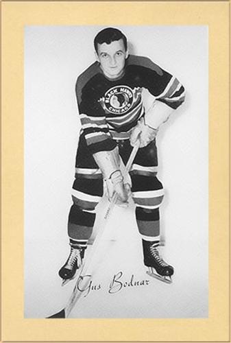 1944-64 Bee Hive Hockey Photos (Group 2) #NNO Gus Bodnar Front