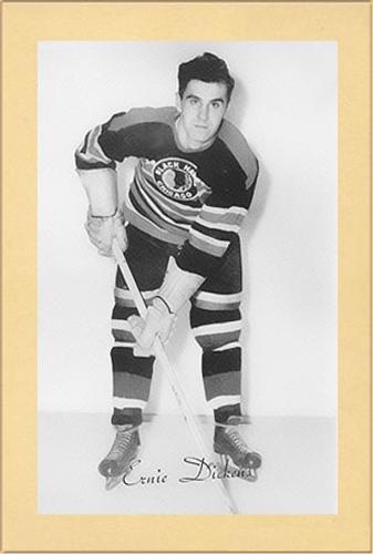 1944-64 Bee Hive Hockey Photos (Group 2) #NNO Ernie Dickens Front