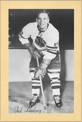 1944-64 Bee Hive Hockey Photos (Group 2) #NNO Ted Lindsay Front
