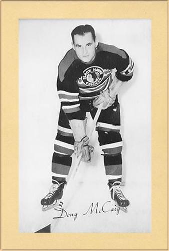 1944-64 Bee Hive Hockey Photos (Group 2) #NNO Doug McCaig Front