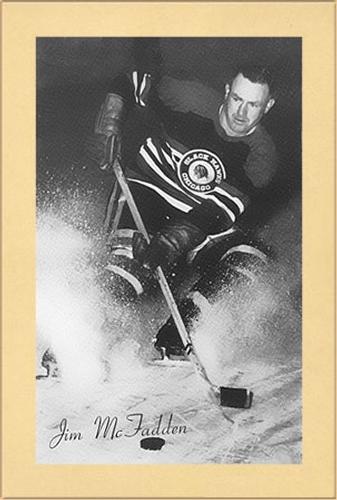 1944-64 Bee Hive Hockey Photos (Group 2) #NNO Jim McFadden Front