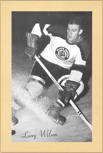 1944-64 Bee Hive Hockey Photos (Group 2) #NNO Larry Wilson Front