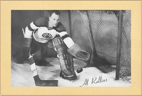 1944-64 Bee Hive Hockey Photos (Group 2) #NNO Al Rollins Front