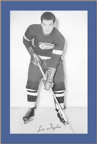 1944-64 Bee Hive Hockey Photos (Group 2) #NNO Lee Fogolin Front