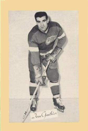 1944-64 Bee Hive Hockey Photos (Group 2) #NNO Fern Gauthier Front