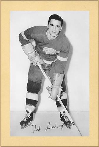 1944-64 Bee Hive Hockey Photos (Group 2) #NNO Ted Lindsay Front
