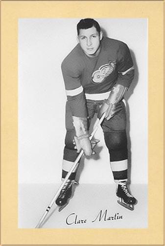 1944-64 Bee Hive Hockey Photos (Group 2) #NNO Clare Martin Front