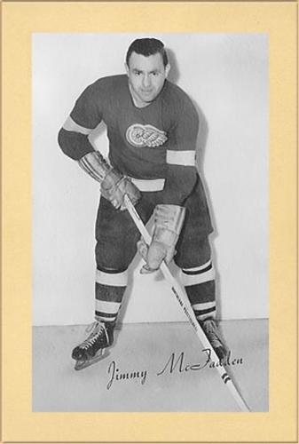 1944-64 Bee Hive Hockey Photos (Group 2) #NNO Jimmy McFadden Front