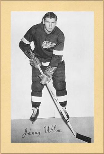1944-64 Bee Hive Hockey Photos (Group 2) #NNO Johnny Wilson Front