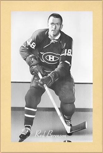 1944-64 Bee Hive Hockey Photos (Group 2) #NNO Red Berenson Front