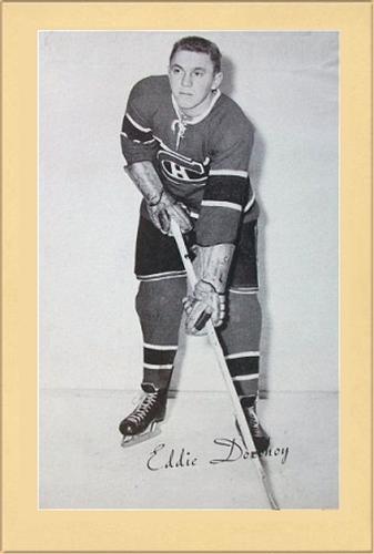 1944-64 Bee Hive Hockey Photos (Group 2) #NNO Eddie Dorohoy Front