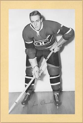 1944-64 Bee Hive Hockey Photos (Group 2) #NNO Leo Gravelle Front