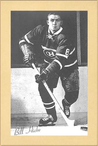 1944-64 Bee Hive Hockey Photos (Group 2) #NNO Bill Hicke Front