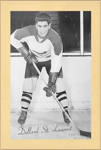 1944-64 Bee Hive Hockey Photos (Group 2) #NNO Dollard St. Laurent Front