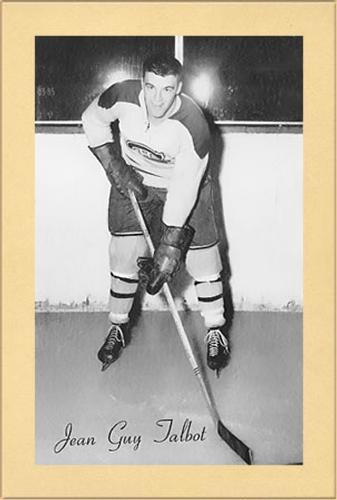 1944-64 Bee Hive Hockey Photos (Group 2) #NNO Jean-Guy Talbot Front