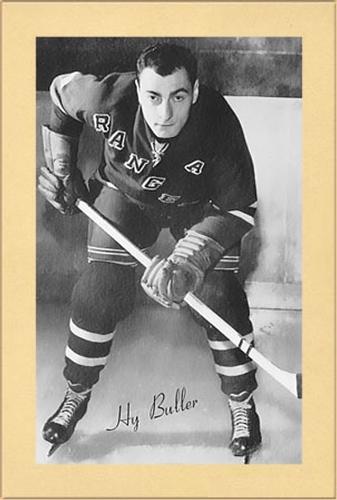 1944-64 Bee Hive Hockey Photos (Group 2) #NNO Hy Buller Front