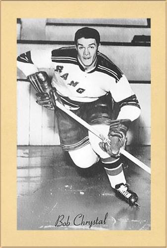 1944-64 Bee Hive Hockey Photos (Group 2) #NNO Bob Chrystal Front