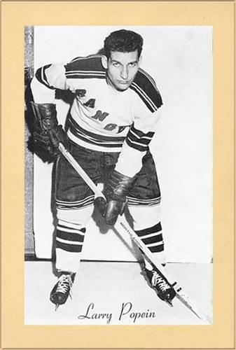 1944-64 Bee Hive Hockey Photos (Group 2) #NNO Larry Popein Front