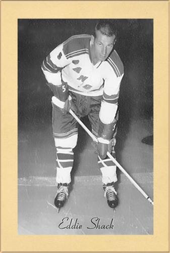 1944-64 Bee Hive Hockey Photos (Group 2) #NNO Eddie Shack Front