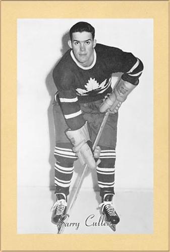 1944-64 Bee Hive Hockey Photos (Group 2) #NNO Barry Cullen Front
