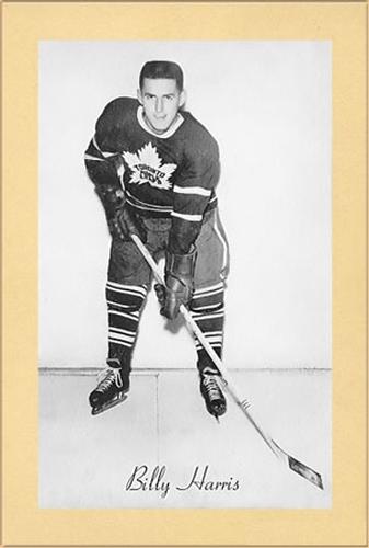 1944-64 Bee Hive Hockey Photos (Group 2) #NNO Billy Harris Front