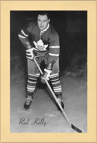 1944-64 Bee Hive Hockey Photos (Group 2) #NNO Red Kelly Front