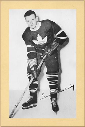 1944-64 Bee Hive Hockey Photos (Group 2) #NNO Ted Kennedy Front