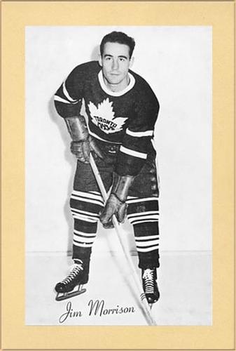 1944-64 Bee Hive Hockey Photos (Group 2) #NNO Jim Morrison Front